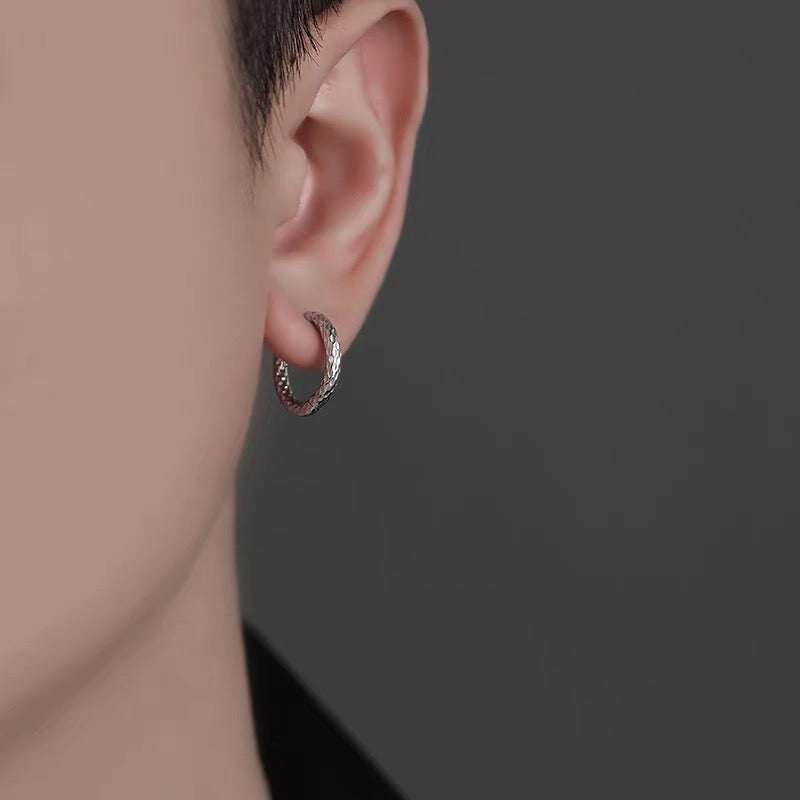 Dazzling Hoop Earrings | Small Huggie Earrings | Gold and Silver Hoop Earrings for Men and Women