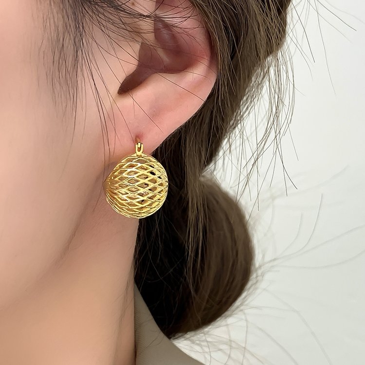 Boucles d'oreilles créoles en cristal vert malachite, grandes et épaisses, avec épingle en argent S925