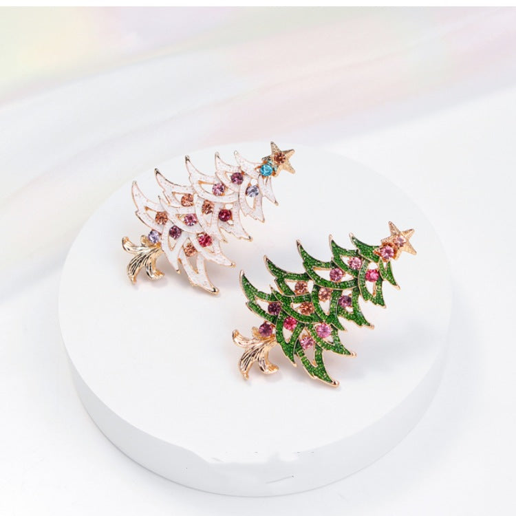 Christmas Brooches Mystery Box Delicacy Christmas Tree Brooch Xmas Gift Ideas