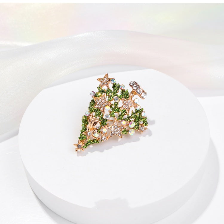 Christmas Brooches Mystery Box Delicacy Christmas Tree Brooch Xmas Gift Ideas