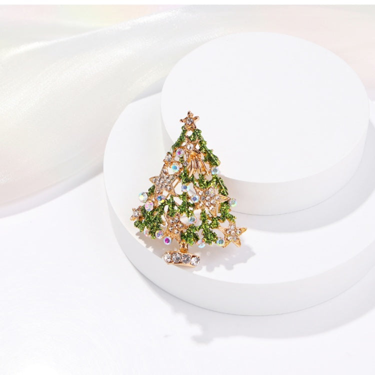 Christmas Brooches Mystery Box Delicacy Christmas Tree Brooch Xmas Gift Ideas
