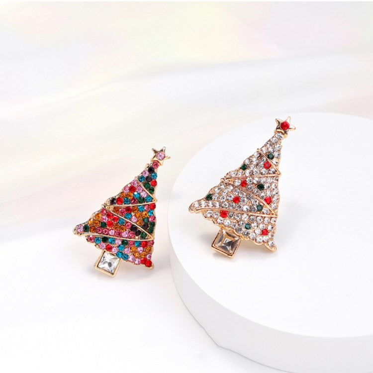Christmas Brooches Mystery Box Delicacy Christmas Tree Brooch Xmas Gift Ideas