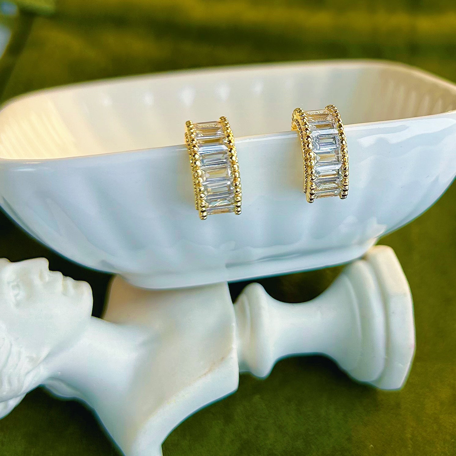 Cool Ear Cuff - Aro chapado en oro sin piercing para oreja