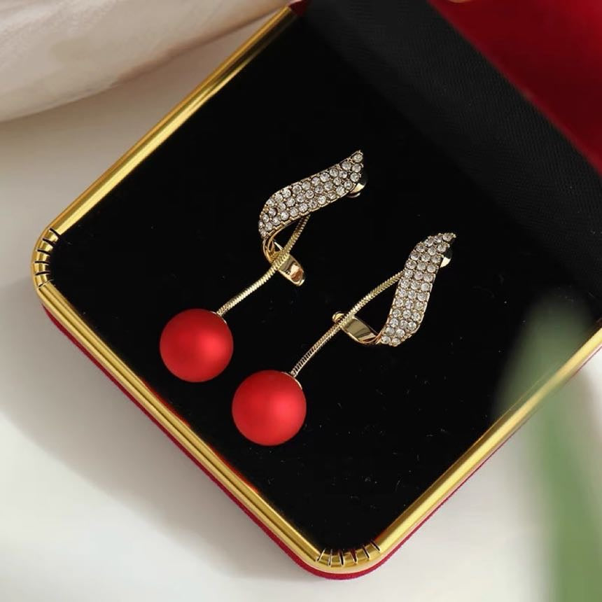 Diamond Pearl Dangle Earrings | Pearl Earring Jackets with Sterling Silver Pins