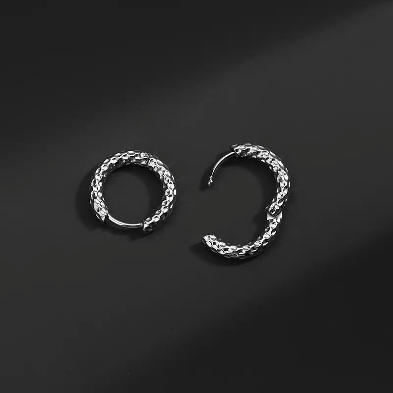 Dazzling Hoop Earrings | Small Huggie Earrings | Gold and Silver Hoop Earrings for Men and Women