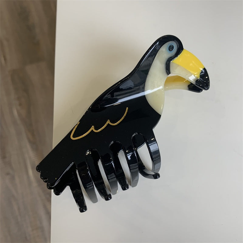 Animal Hair Clip Cute Bird Claws Clip Penguin Owl Swan Parrot Tiaras Hair Pin Gift Girls