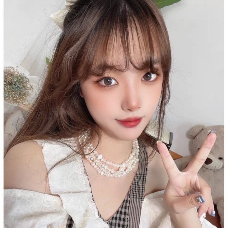 4 Strands Freshwater Baroque Pearl Necklace Multi Strands Real Pearl Choker Necklace