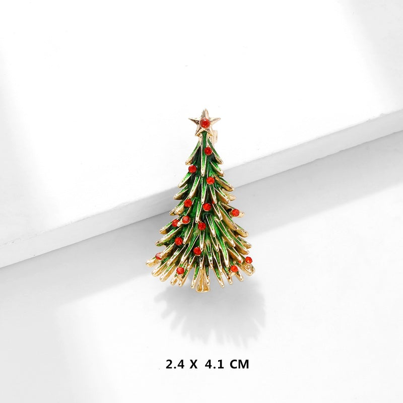 Christmas Brooches Mystery Box Delicacy Christmas Tree Brooch Xmas Gift Ideas