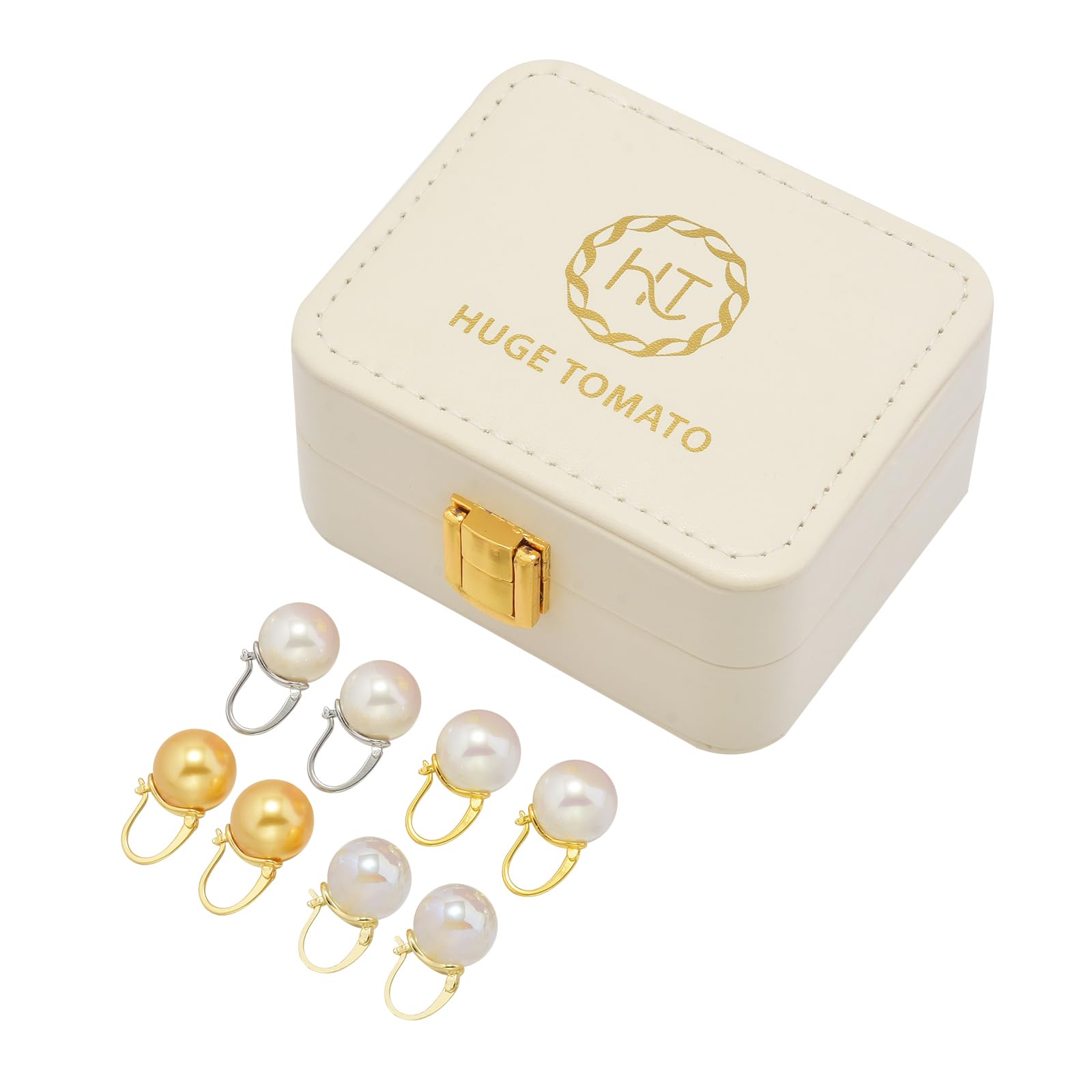 Elegant 14mm Big Pearl Drop Earrings S925 Clasp | Available in White, Champagne, Grey, Gold and Black | Pearl Drop Earrings