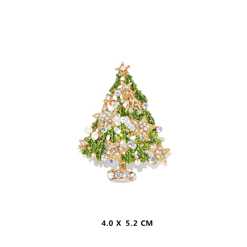 Christmas Brooches Mystery Box Delicacy Christmas Tree Brooch Xmas Gift Ideas