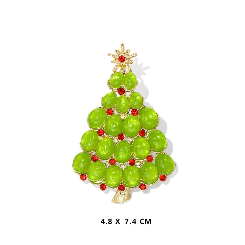 Christmas Brooches Mystery Box Delicacy Christmas Tree Brooch Xmas Gift Ideas