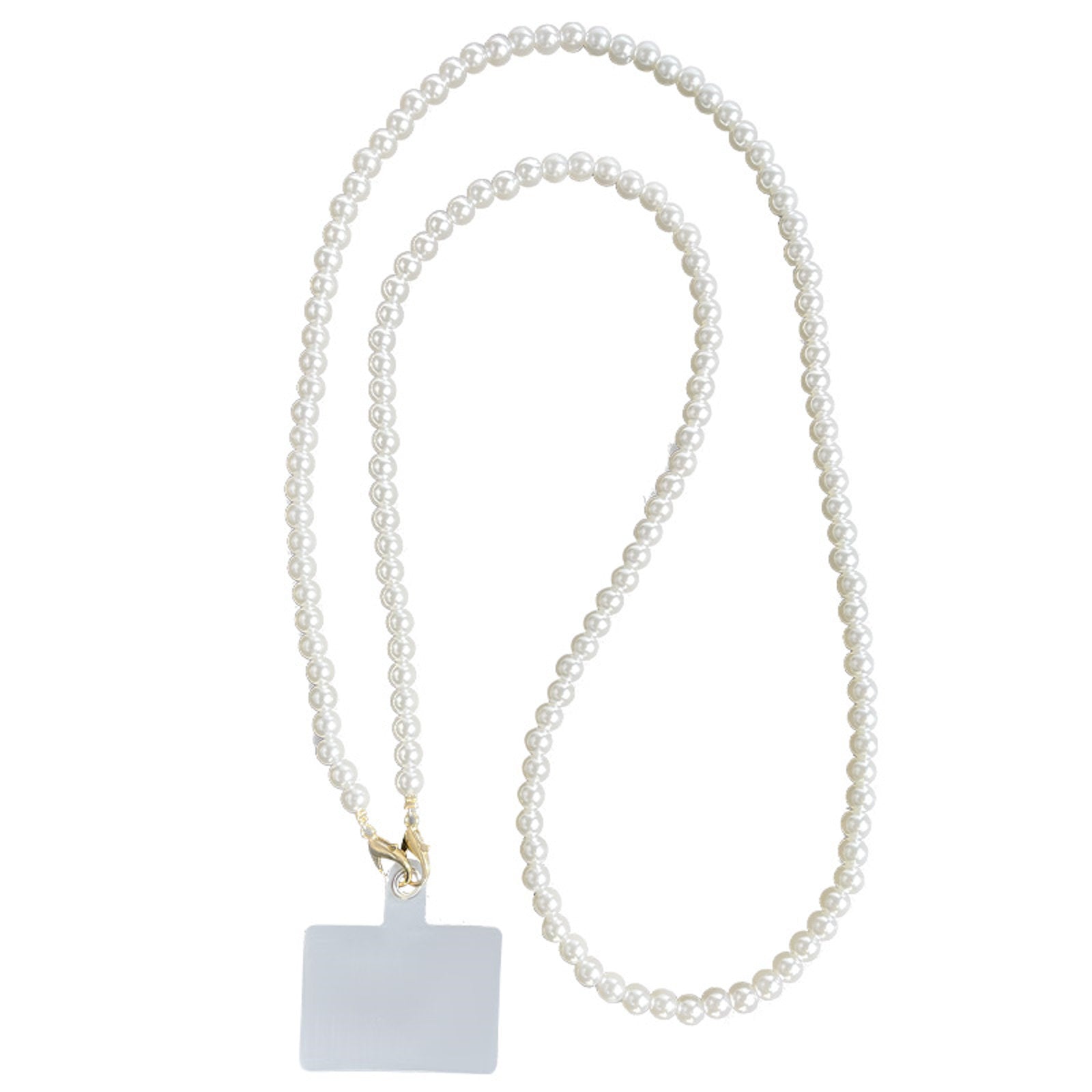 Crossbody Phone Chain Long Pearl Chain Crossbody Phone Strap Case Mate 120cm Long