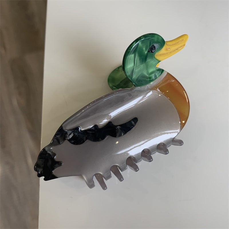 Animal Hair Clip Cute Bird Claws Clip Penguin Owl Swan Parrot Tiaras Hair Pin Gift Girls
