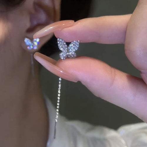 Butterfly Earrings | Dangle Earrings | Butterfly Dangl Earrings for Women