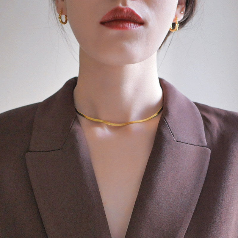 Snake Chain | Snake Chain Necklace | Snake Chain in Gold and Silver
