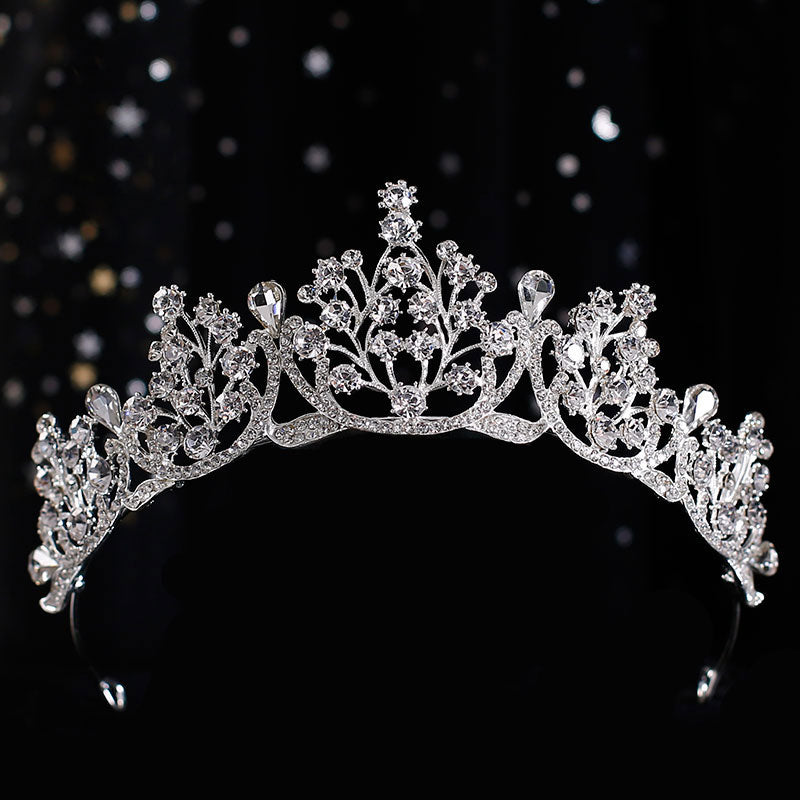 Wedding Tiaras | Pearl Wedding Crown | Diamond Bridal Crown for Wedding