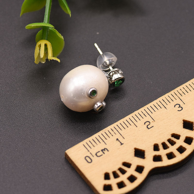 Freshwater Cultured Pearl Vintage-Inspired Drop Earrings in 14K Gold Over Sterling Silver(12-13mm)