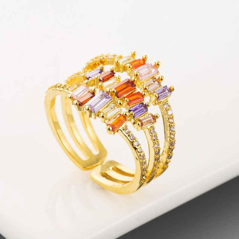 14K Gold Adjustable Rings Handmade