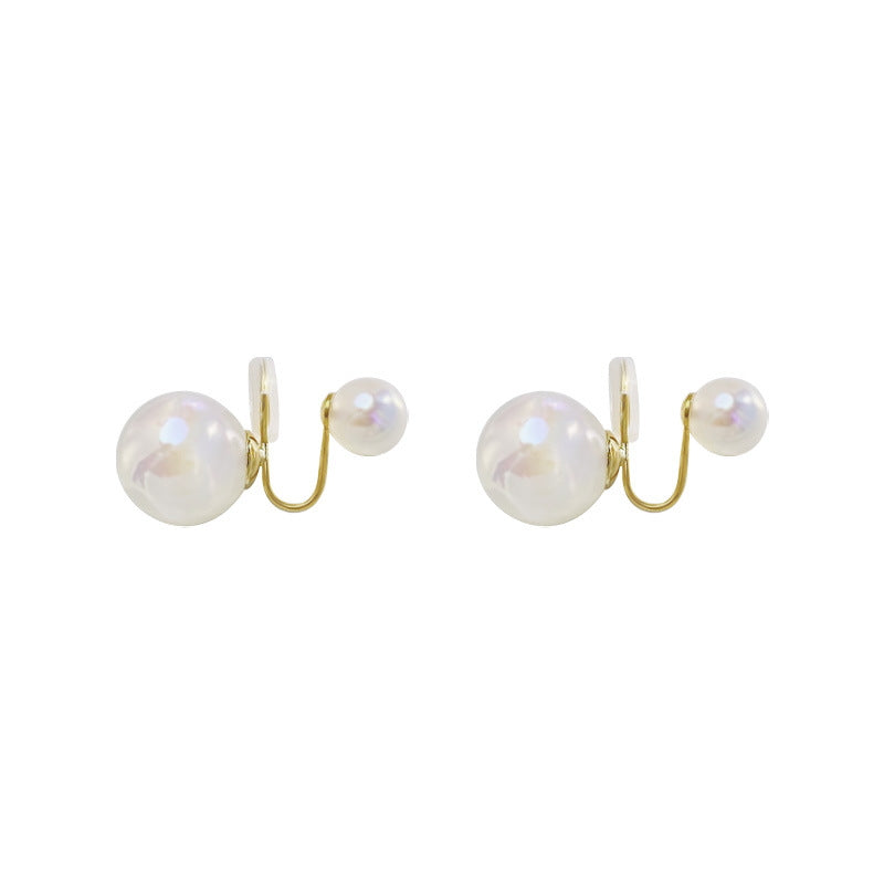 Moonstone Clip On Earrings | Non Pierced Earrings | Opal Clip On Earrings for Women