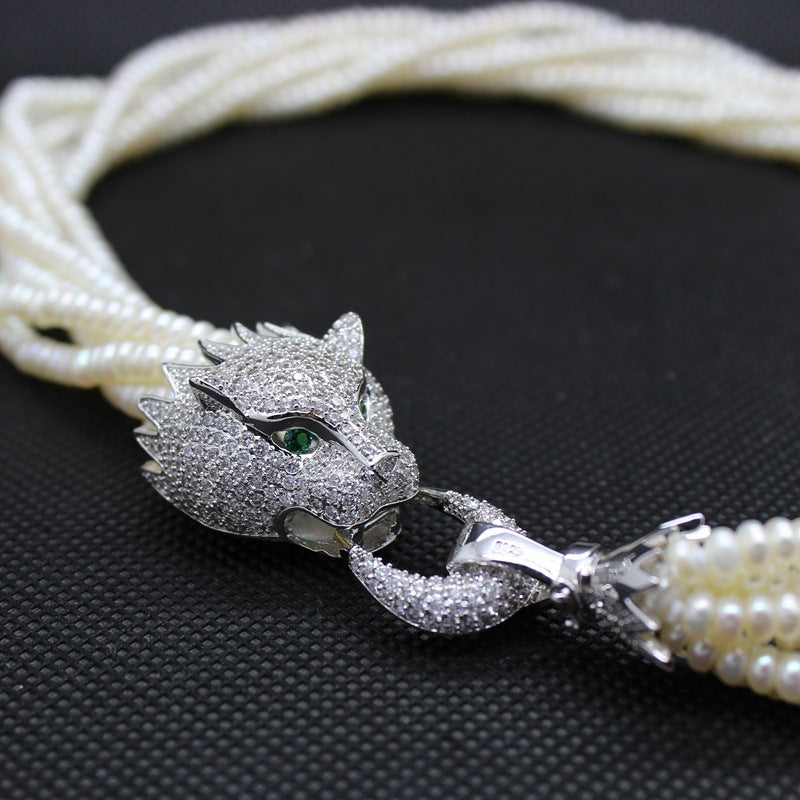 Multi Strand Freshwater Pearl bracelet