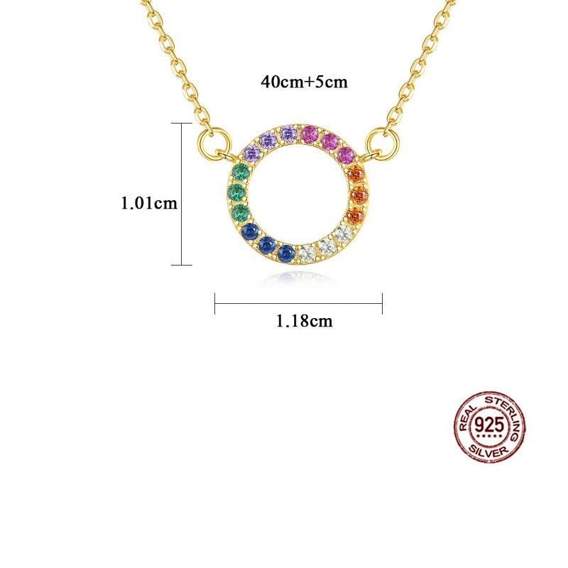 Moonstone Rainbow Necklace Handmade Jewelry