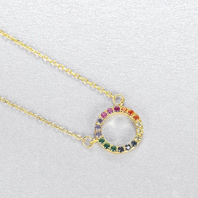 Moonstone Rainbow Necklace Handmade Jewelry