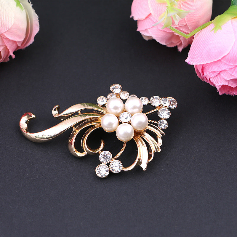 flower brooch pin
