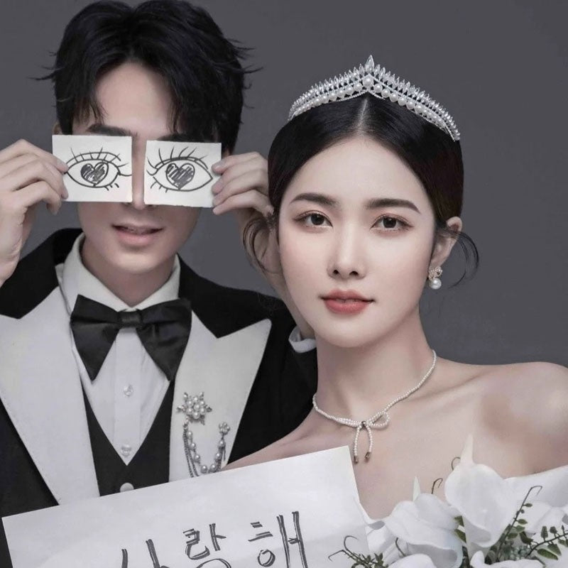 Wedding Tiaras | Pearl Wedding Crown | Diamond Bridal Crown for Wedding