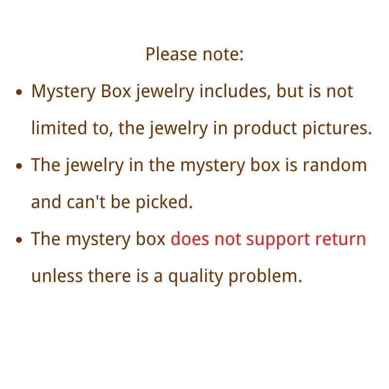 Random Brooch Mystery Box | Each Box Includes 3 Brooches