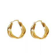 Tornado style Dainty Drop Earrings Handmade designer Jewelry