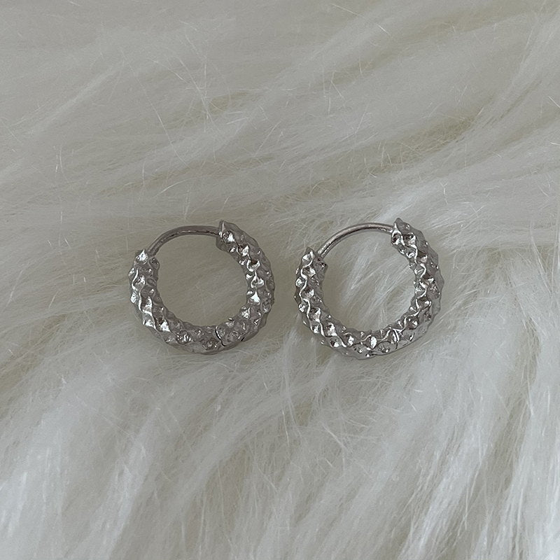 Dazzling Hoop Earrings | Small Huggie Earrings | Gold and Silver Hoop Earrings for Men and Women