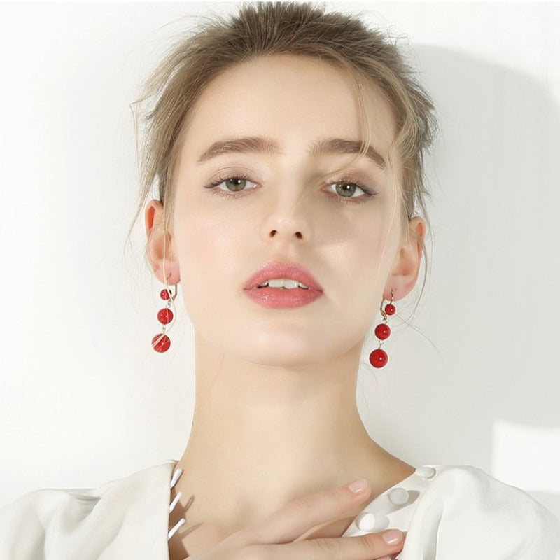 pearl dangle earrings wedding