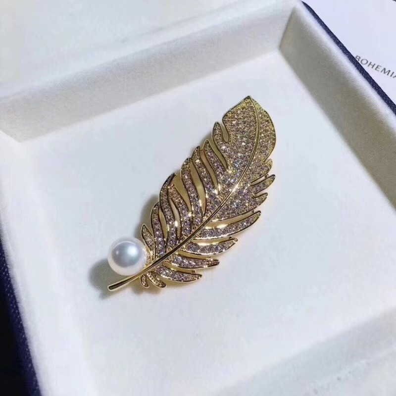 freshwater pearl brooch design