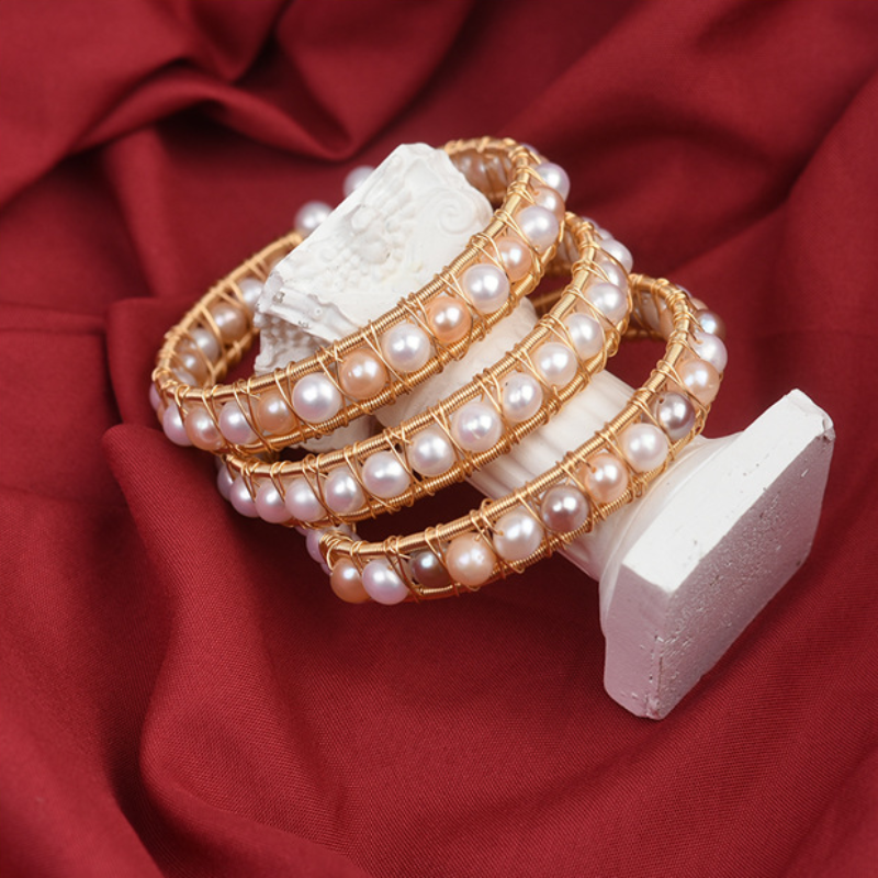 Baroque Freshwater Pearl Fashion Bracelets Handmade Jewelry