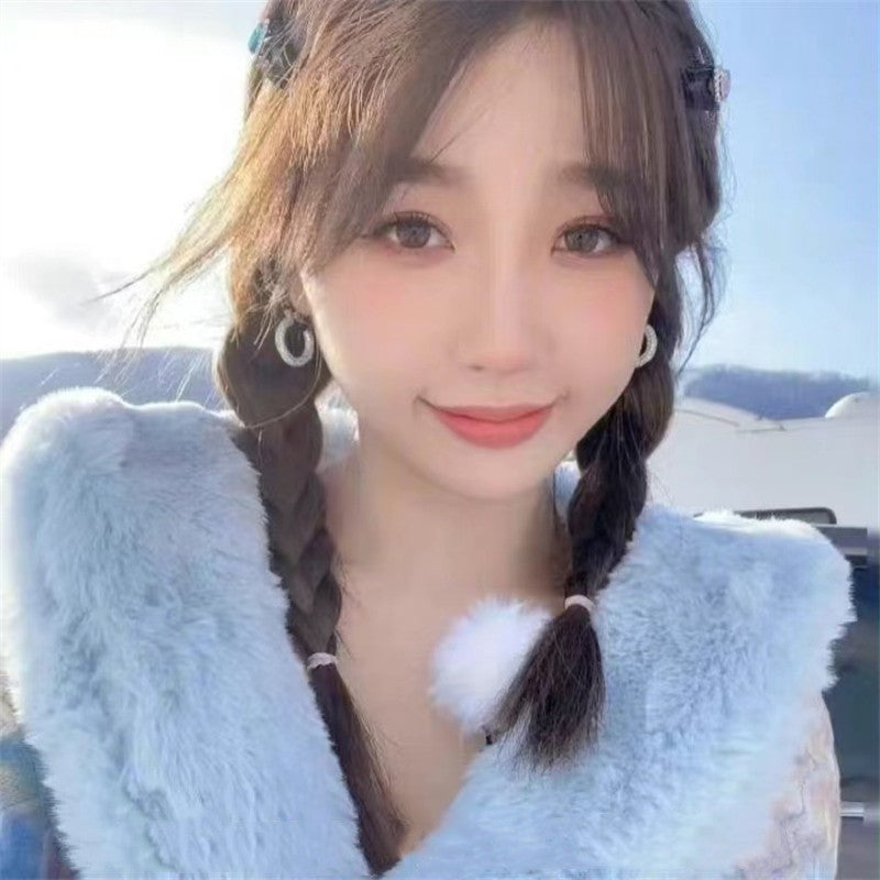 Pendientes de clip de diamantes | Pendientes de aro con clip | Pendientes sin perforar de cristal para mujer