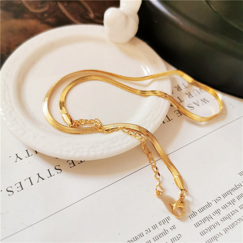Snake Chain | Snake Chain Necklace | Snake Chain in Gold and Silver