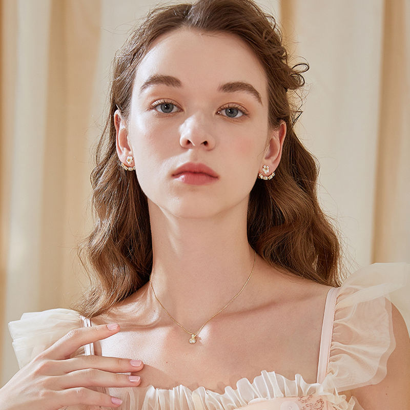 Daisy Stud Earrings | Flower Earring Jackets | Detachable Jacket Earrings with Sterling Silver Pins