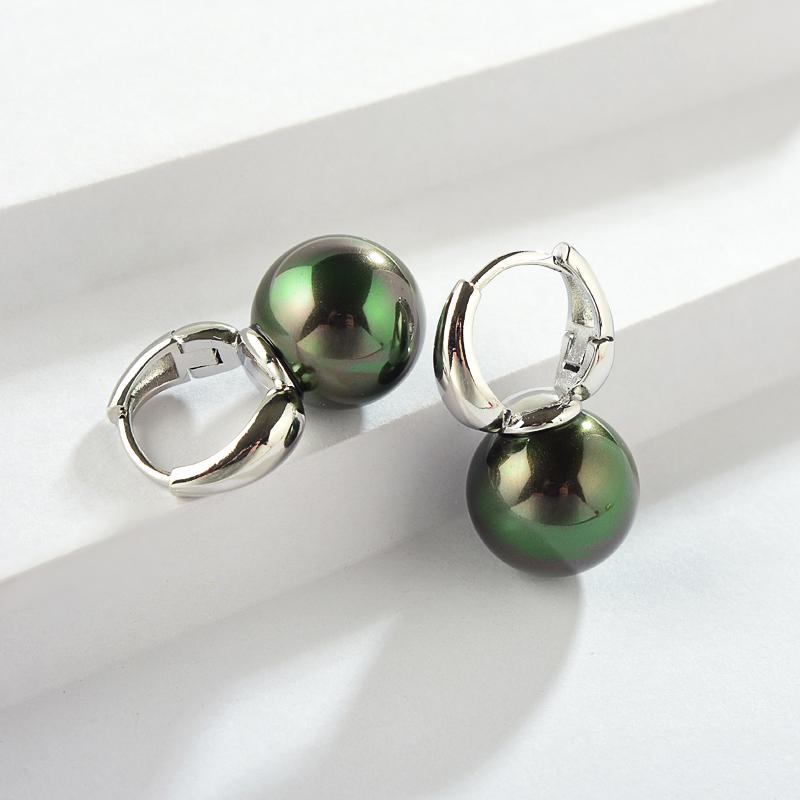 Neue, elegante Perlenohrringe für Damen in einer 14 Karat vergoldeten Setbox, mit kostenlosem Schmuck-Organizer, Muttertagsgeschenk