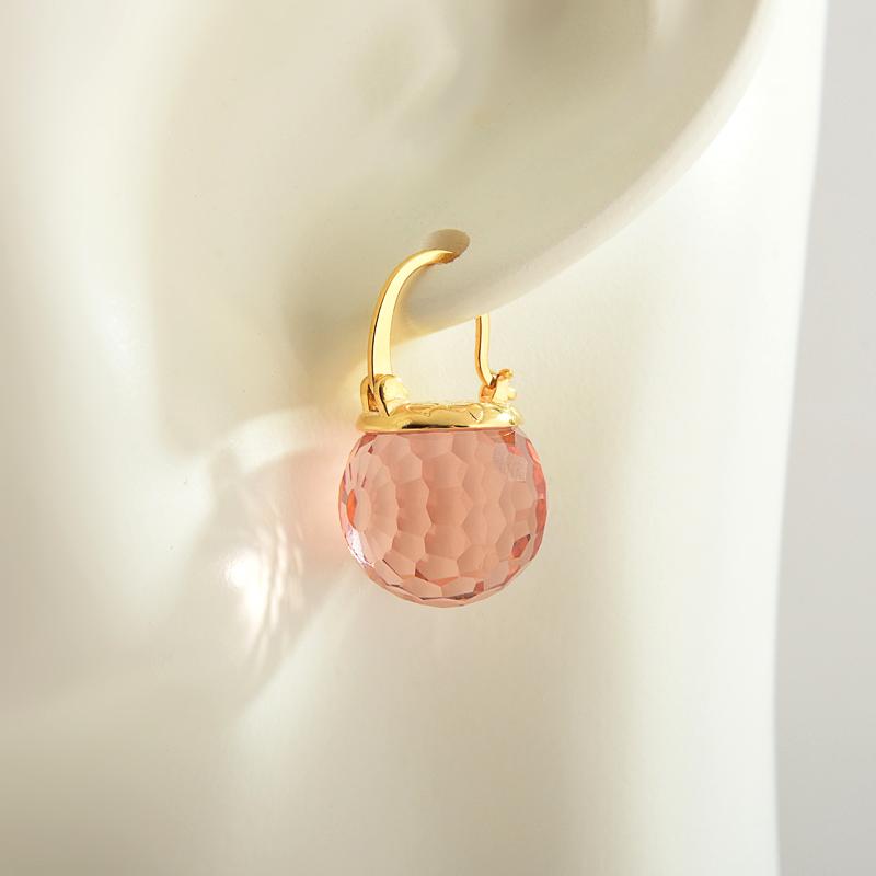 Crystal Ball Crystal Drop Earrings Available with Gold and Silver Clasp Set Box, with Free Jewelry Organizer, Mother's Day Gift