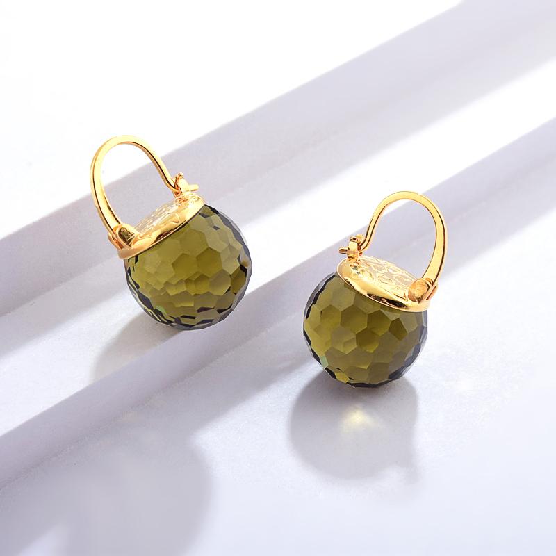 Crystal Ball Crystal Drop Earrings Available with Gold and Silver Clasp Set Box, with Free Jewelry Organizer, Mother's Day Gift