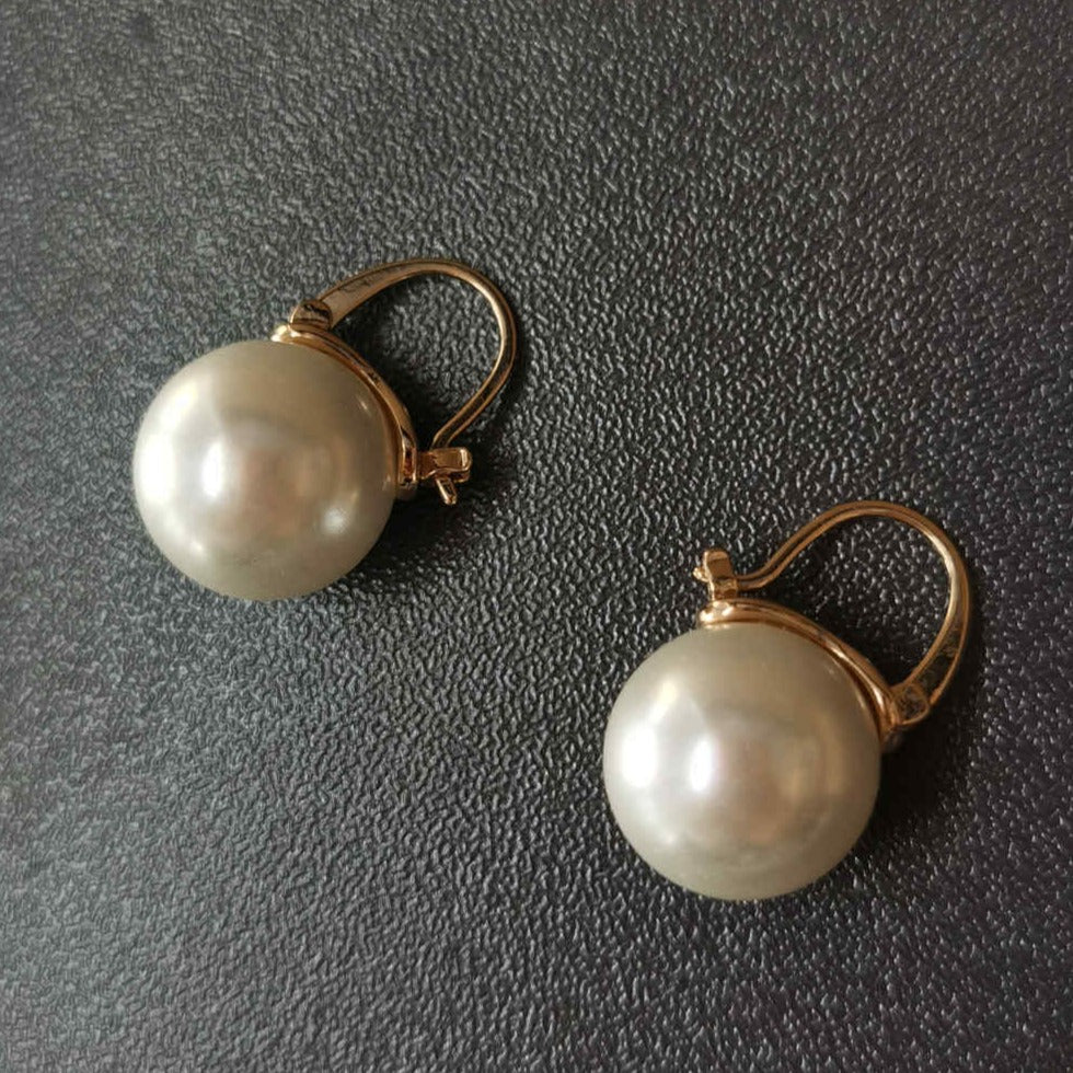 Boucles d'oreilles pendantes en perles défectueuses en quantité limitée
