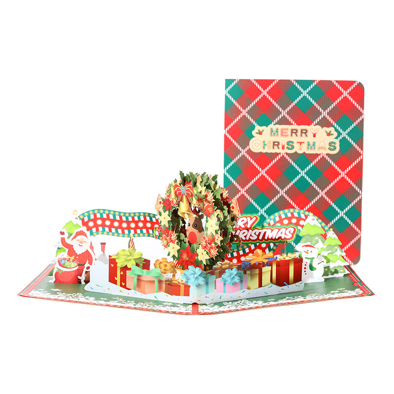 3D Christmas Card Halloween Pop Up Cards Pop Up Greeting Cards, Funny Unique 3D Holiday Postcards - Gifts for Xmas, Thank You Cards