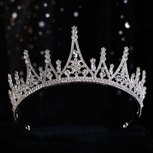 Wedding Tiaras | Pearl Wedding Crown | Diamond Bridal Crown for Wedding