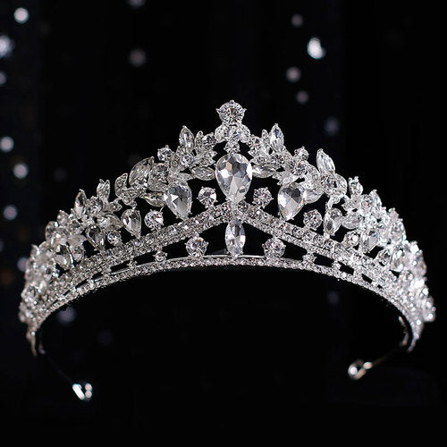 Wedding Tiaras | Pearl Wedding Crown | Diamond Bridal Crown for Wedding