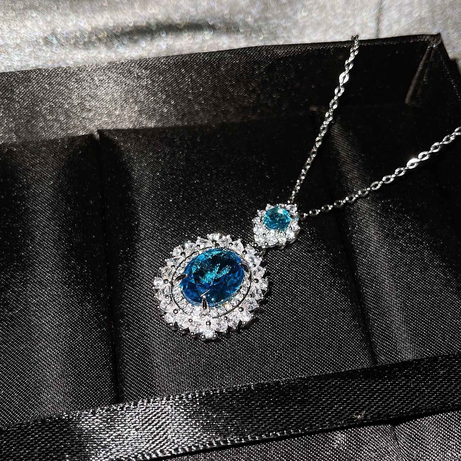 3 Color Available Super Shine Crystal Diamond Jewelry Sets | Crystal Earrings Crystal Pendant and Crystal Rings | Jewelry Sets for Women