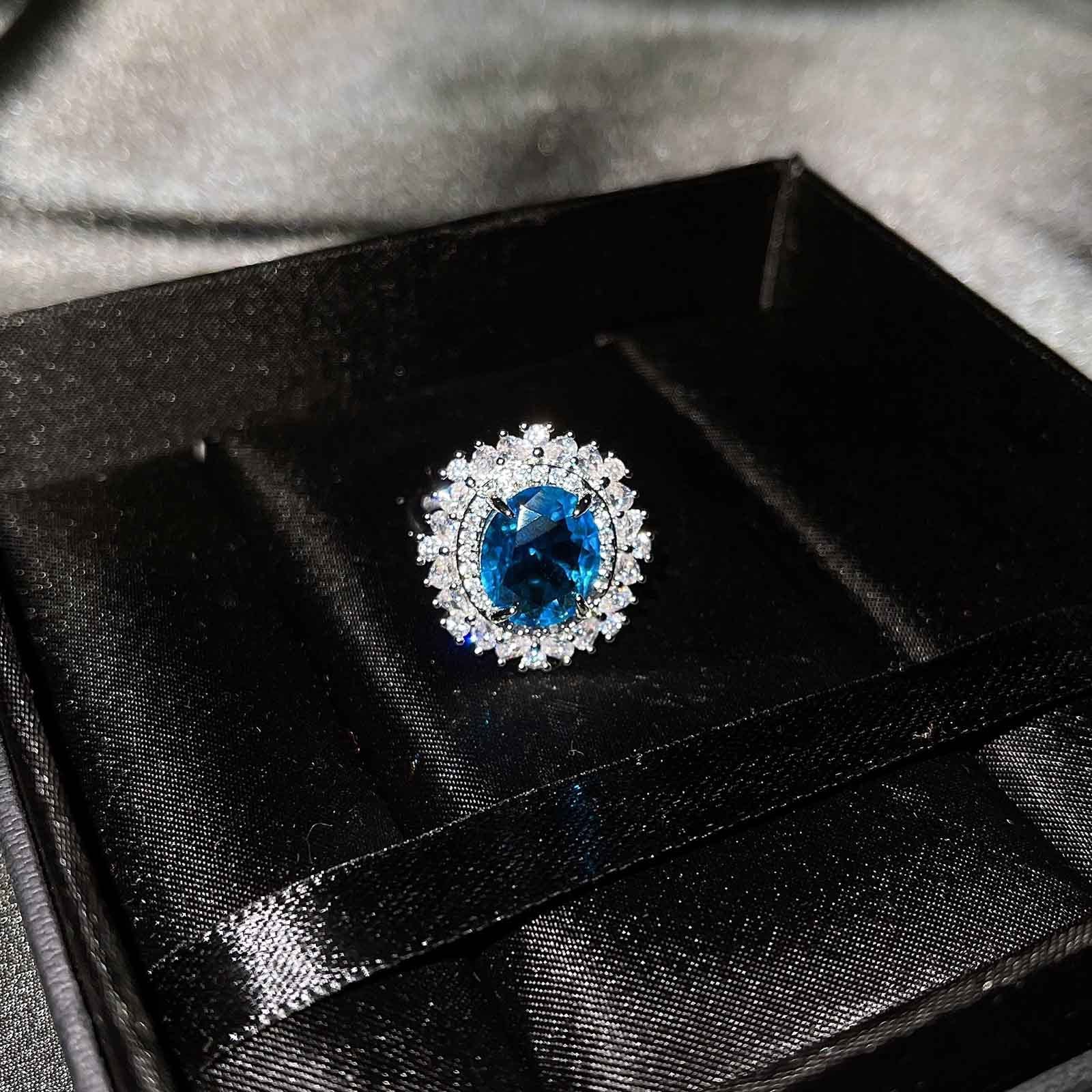 3 Color Available Super Shine Crystal Diamond Jewelry Sets | Crystal Earrings Crystal Pendant and Crystal Rings | Jewelry Sets for Women