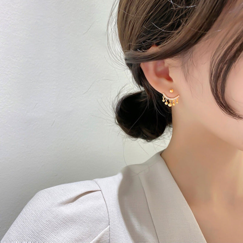 Tassel Earring Jackets | Diamond Earring jackets | Stud Earrings in Gold and Silver