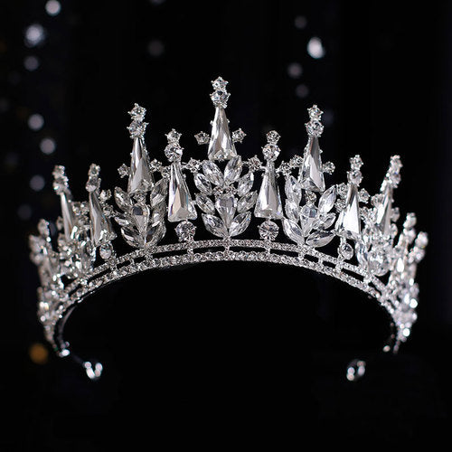 Wedding Tiaras | Pearl Wedding Crown | Diamond Bridal Crown for Wedding