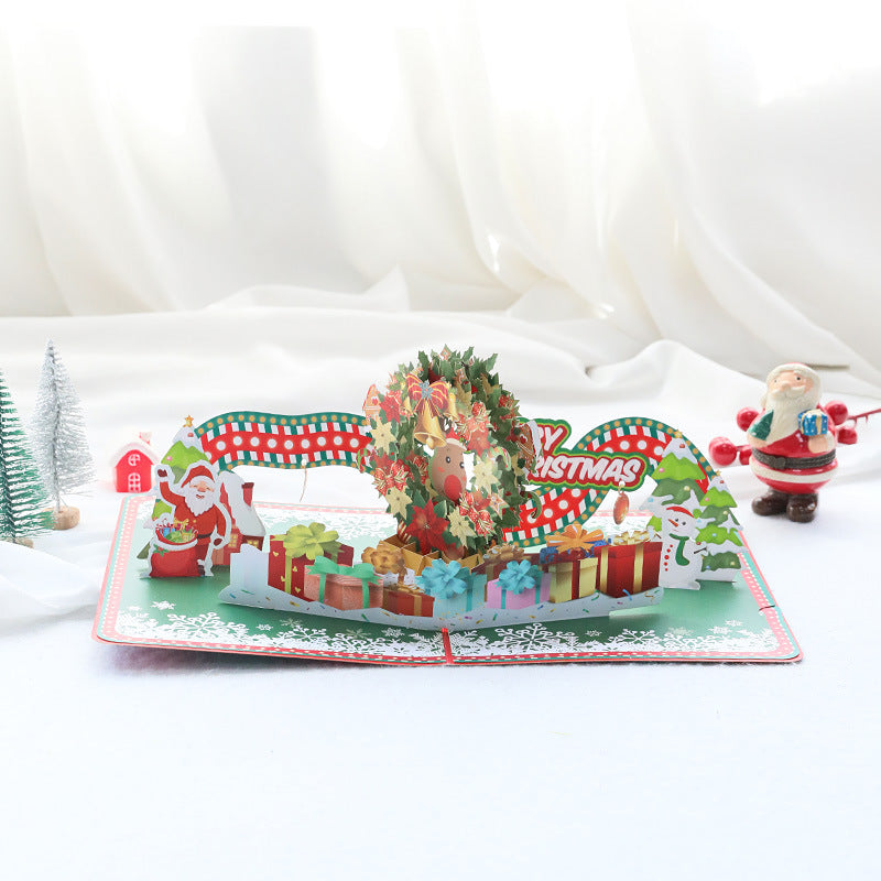 3D Christmas Card Halloween Pop Up Cards Pop Up Greeting Cards, Funny Unique 3D Holiday Postcards - Gifts for Xmas, Thank You Cards