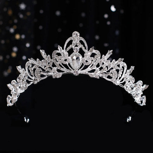 Wedding Tiaras | Pearl Wedding Crown | Diamond Bridal Crown for Wedding